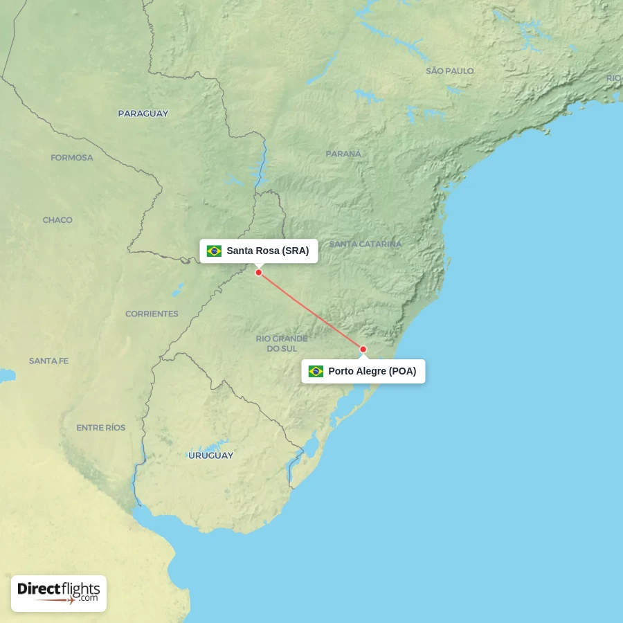POA - SRA route map
