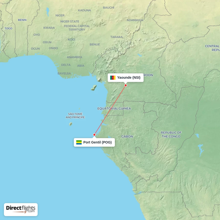 POG - NSI route map