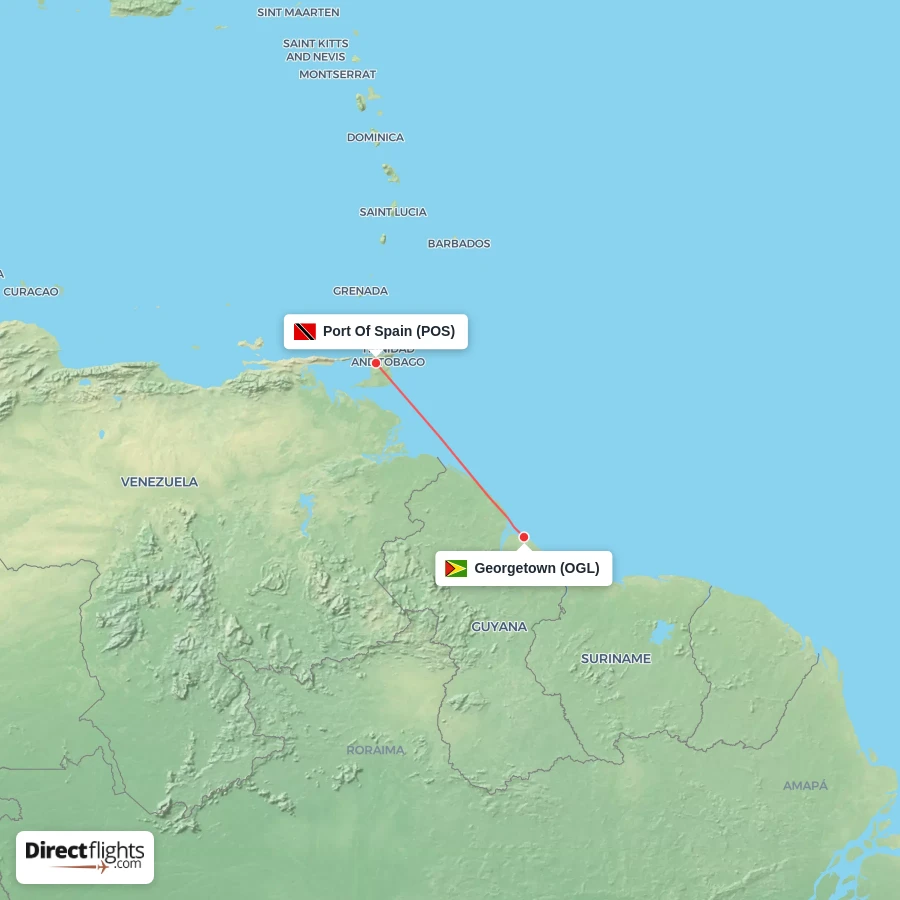POS - OGL route map