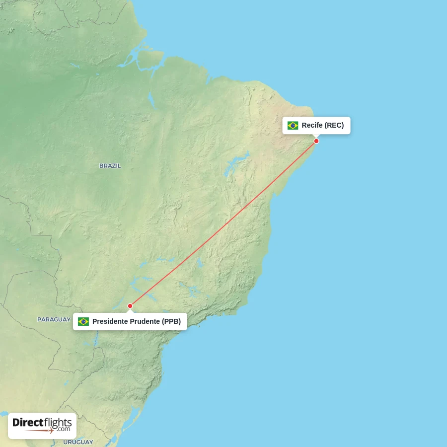 PPB - REC route map