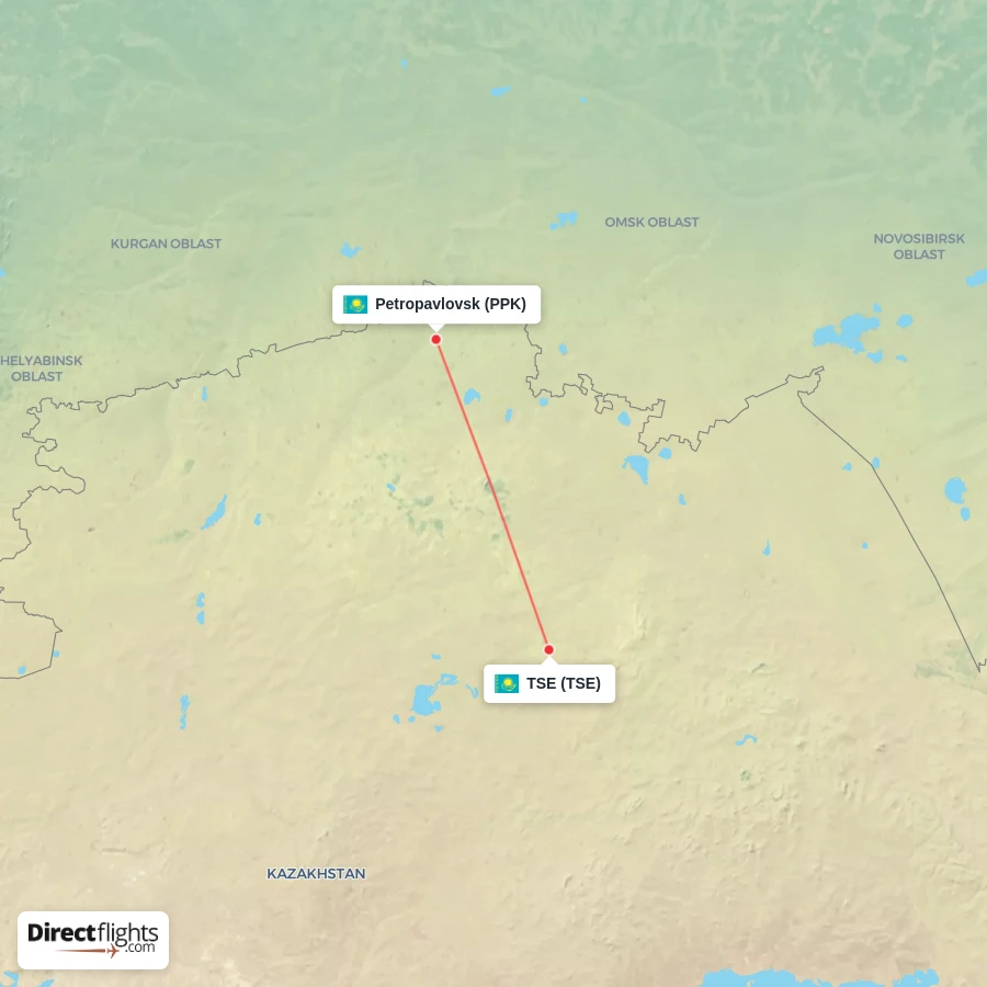 PPK - TSE route map