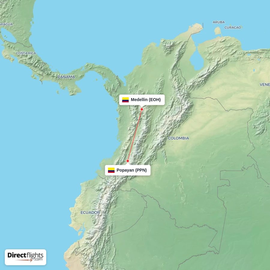 PPN - EOH route map