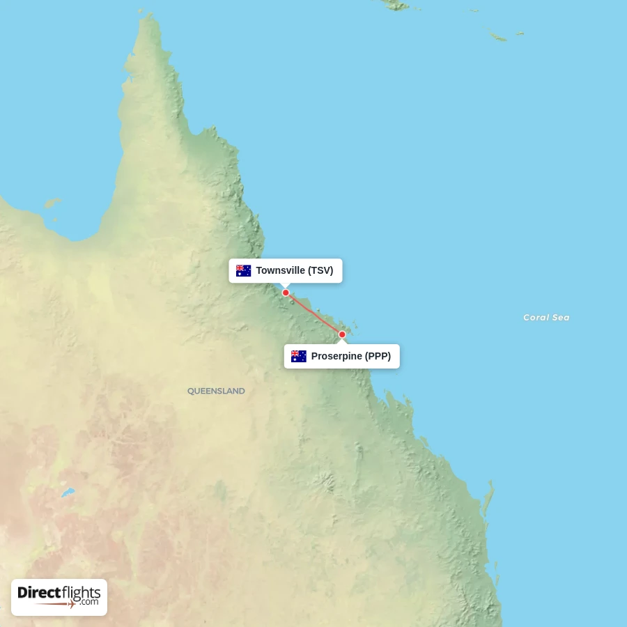 PPP - TSV route map