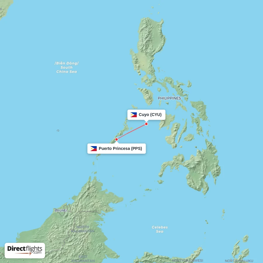 PPS - CYU route map
