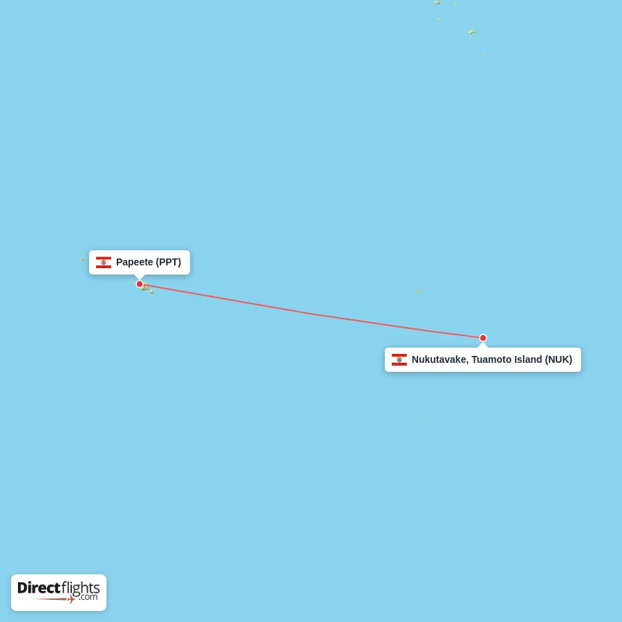 PPT - NUK route map