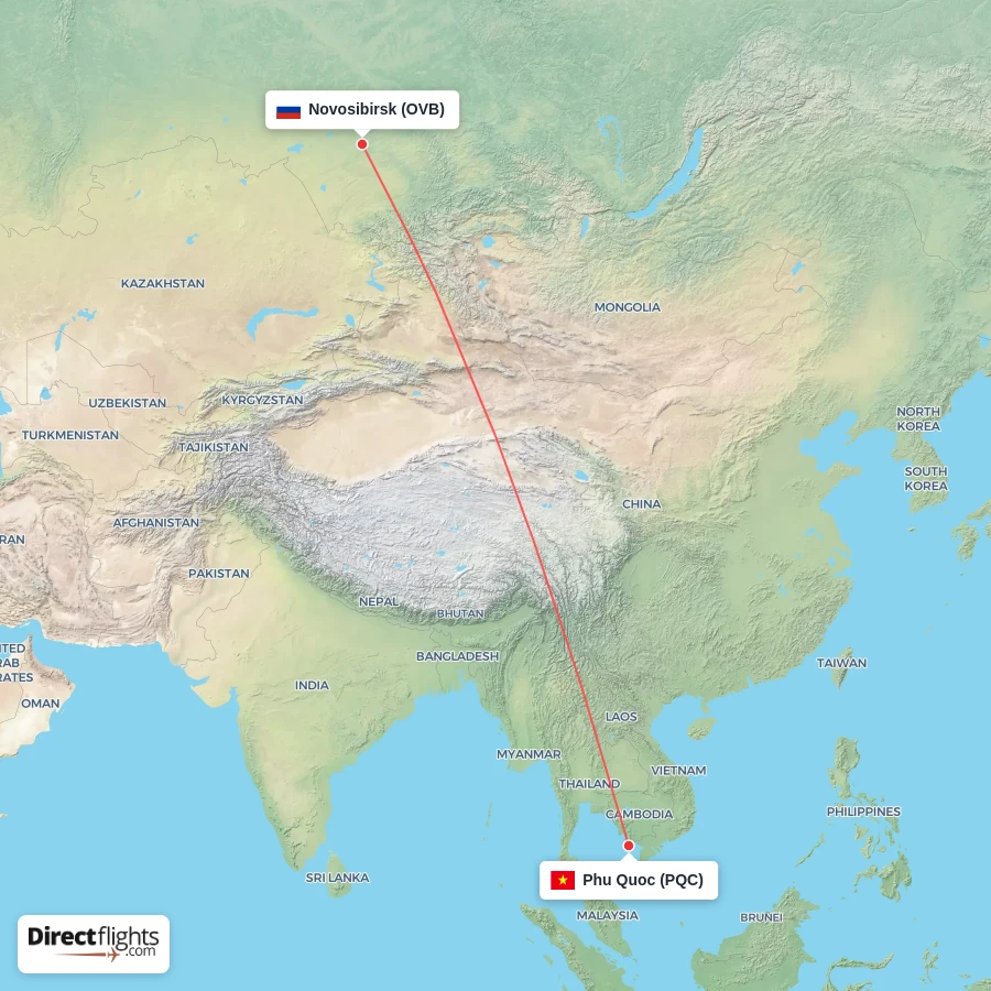PQC - OVB route map