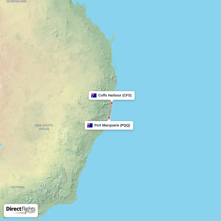 PQQ - CFS route map