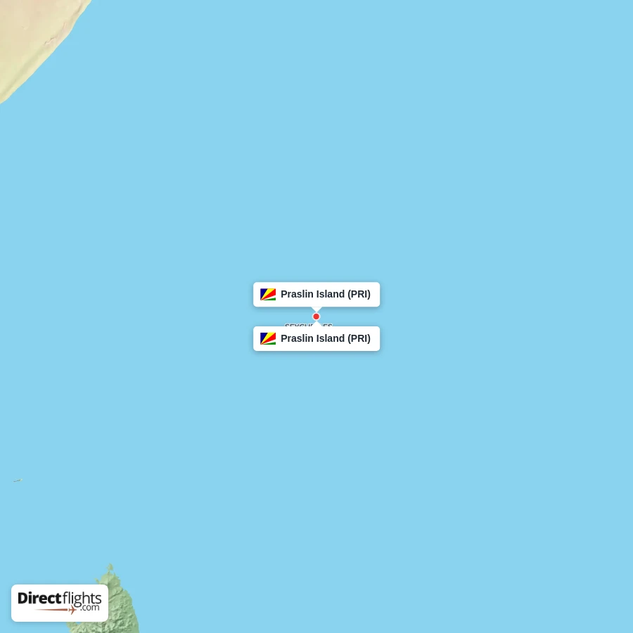 PRI - PRI route map