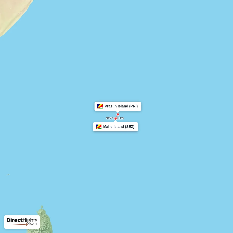 PRI - SEZ route map