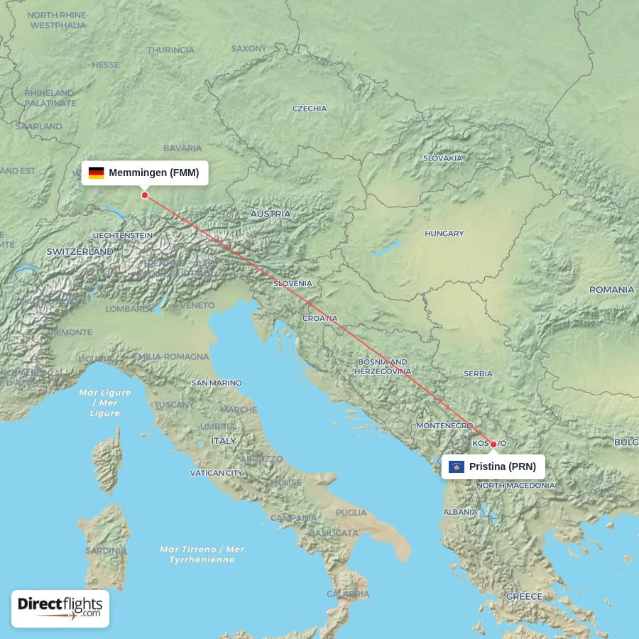 PRN - FMM route map