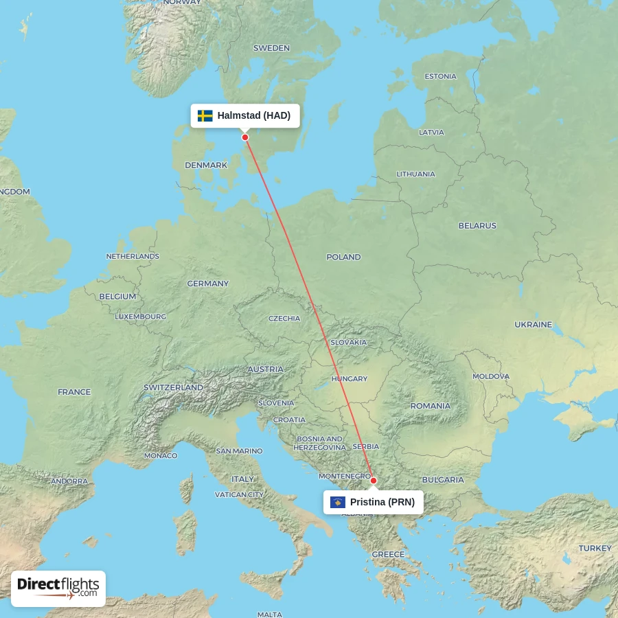 PRN - HAD route map