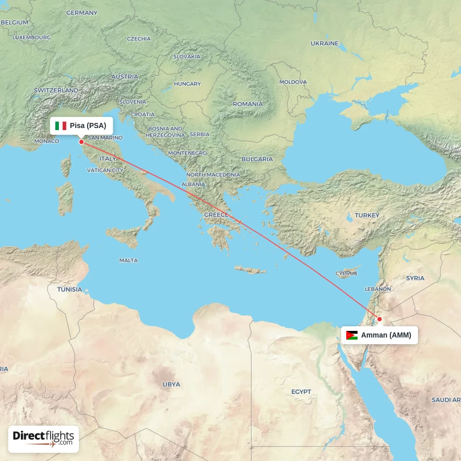 PSA - AMM route map