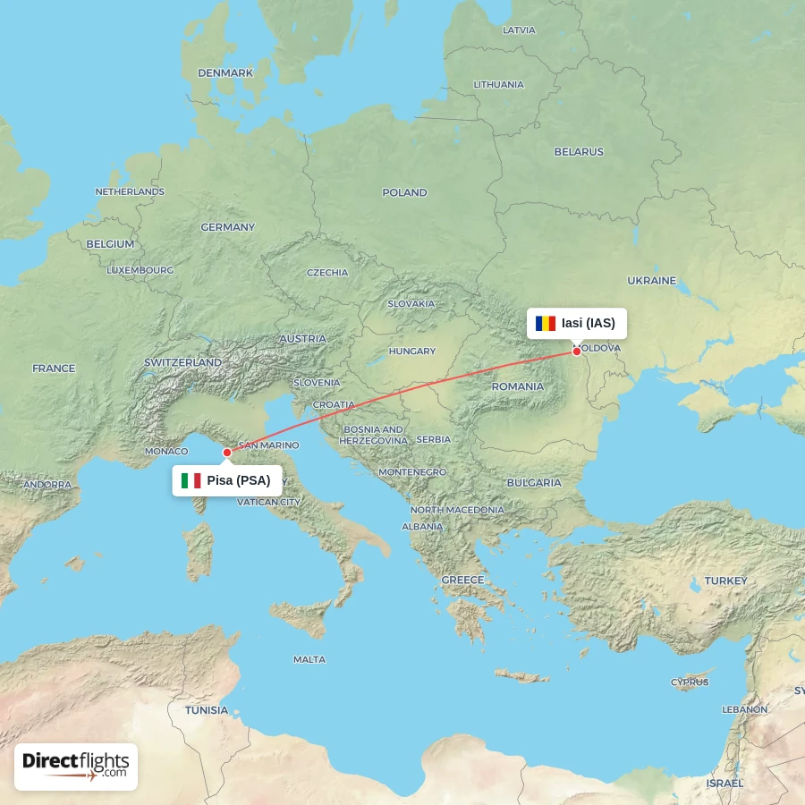PSA - IAS route map
