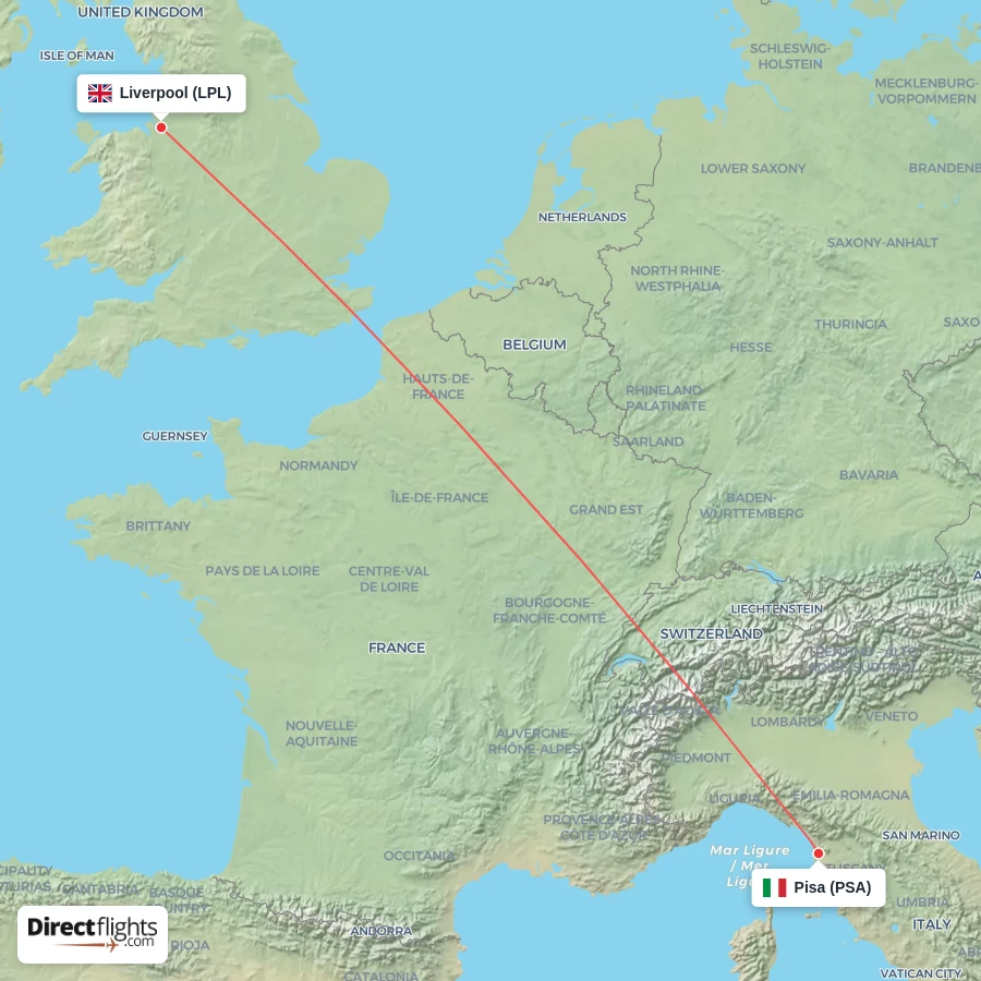 PSA - LPL route map