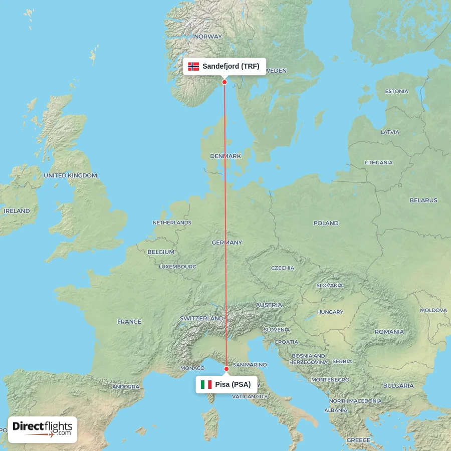 PSA - TRF route map