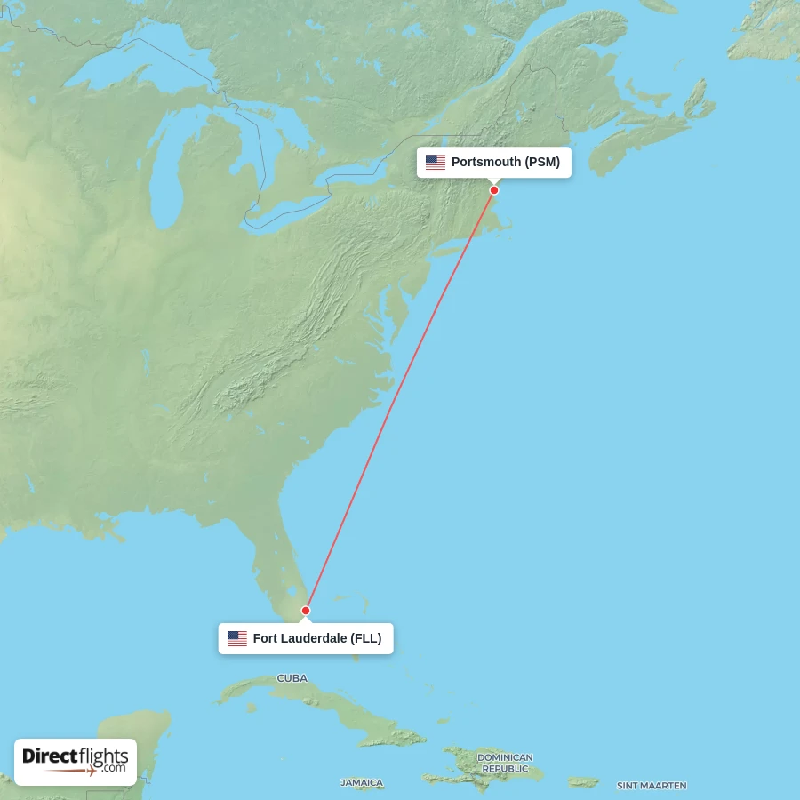 PSM - FLL route map