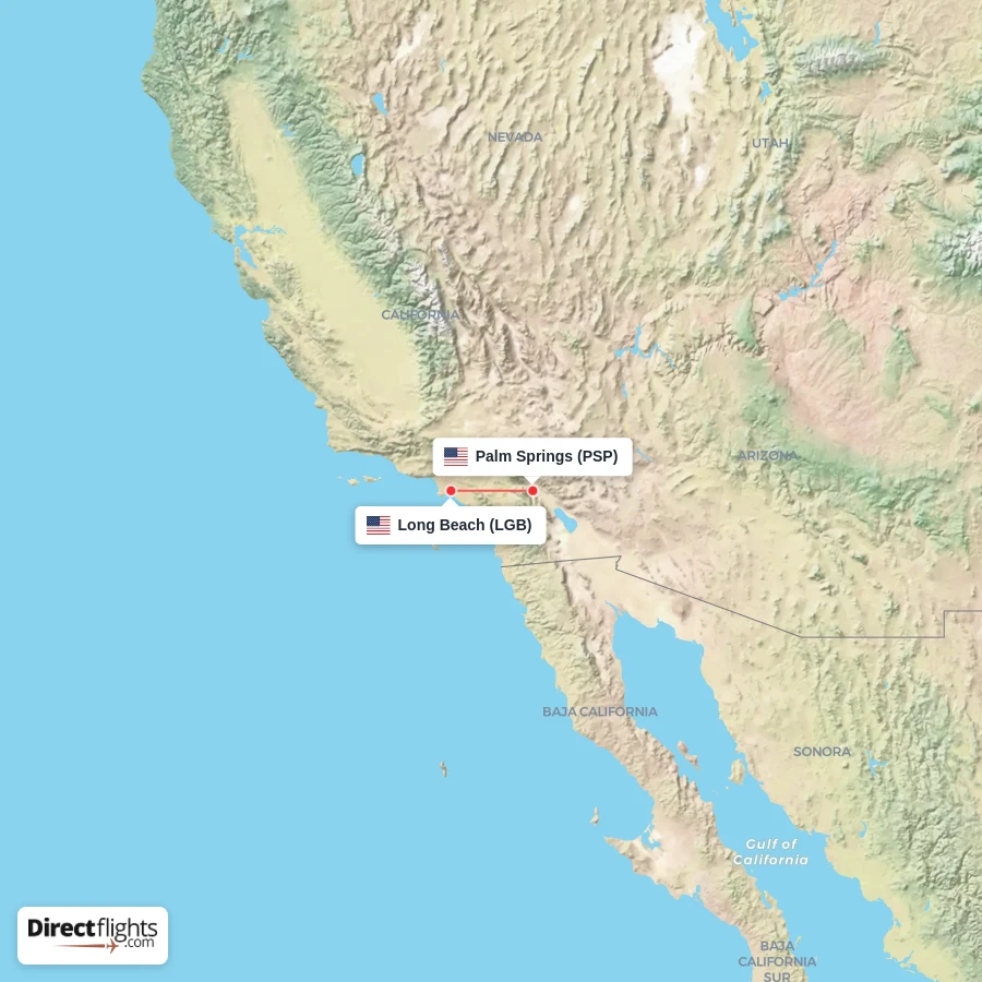 PSP - LGB route map