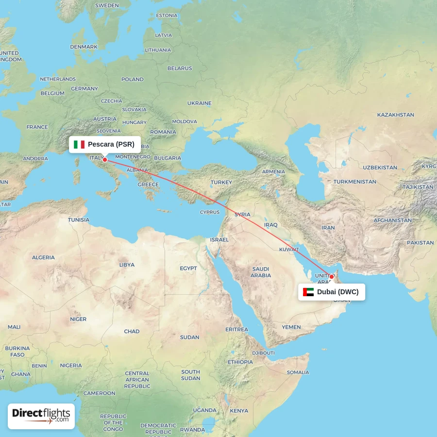 PSR - DWC route map