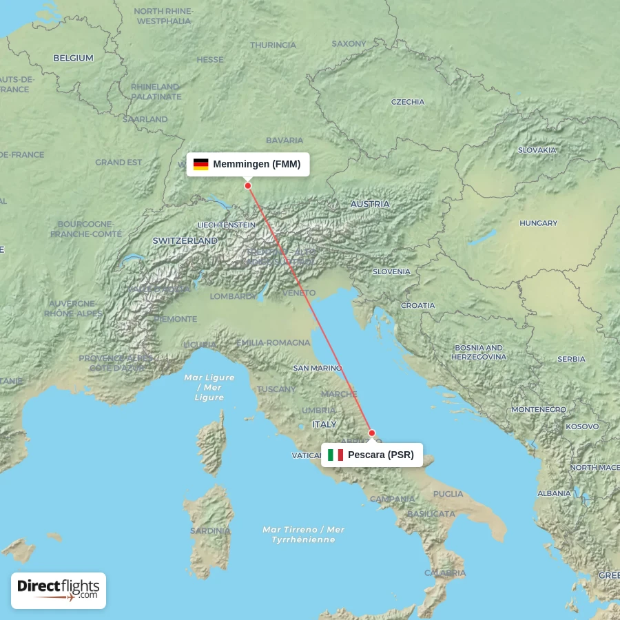 PSR - FMM route map
