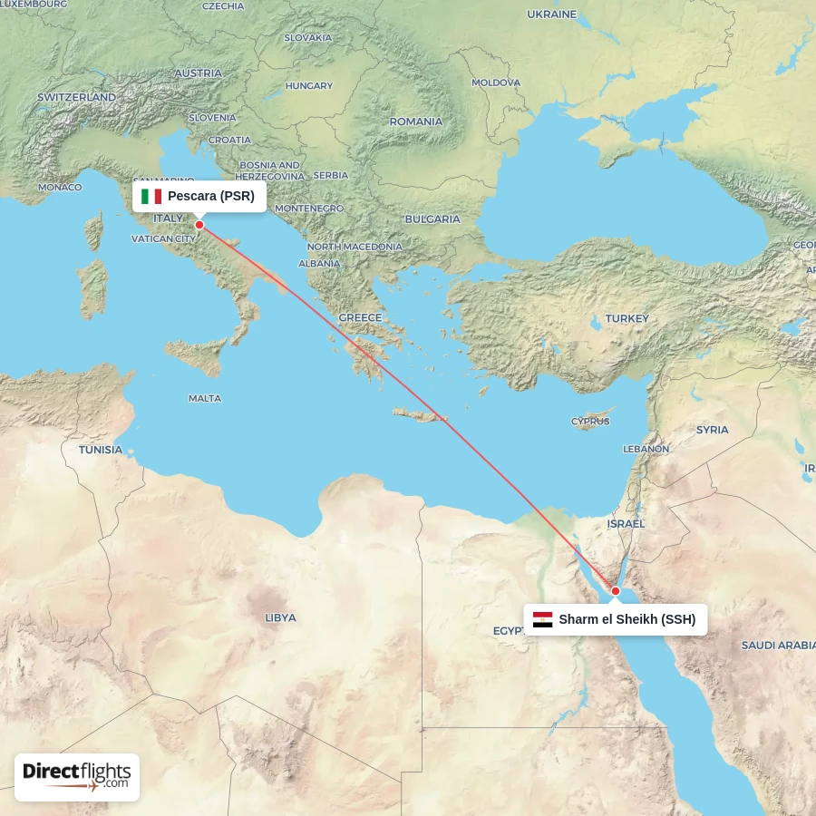PSR - SSH route map