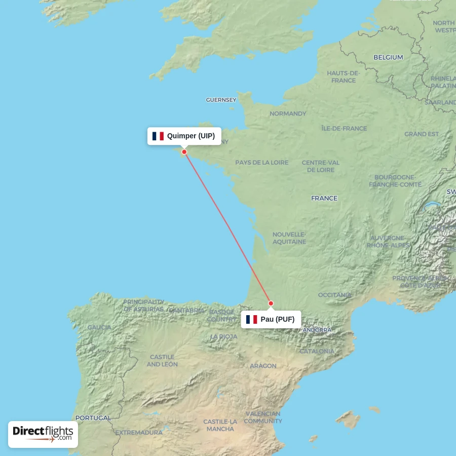PUF - UIP route map