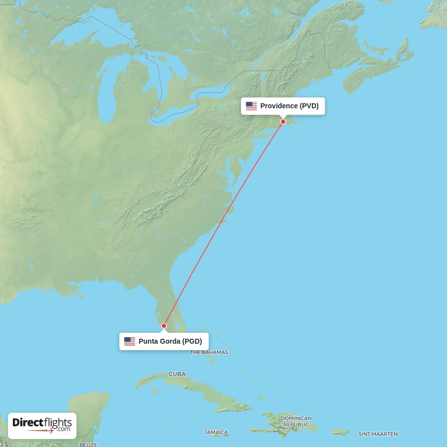 PVD - PGD route map