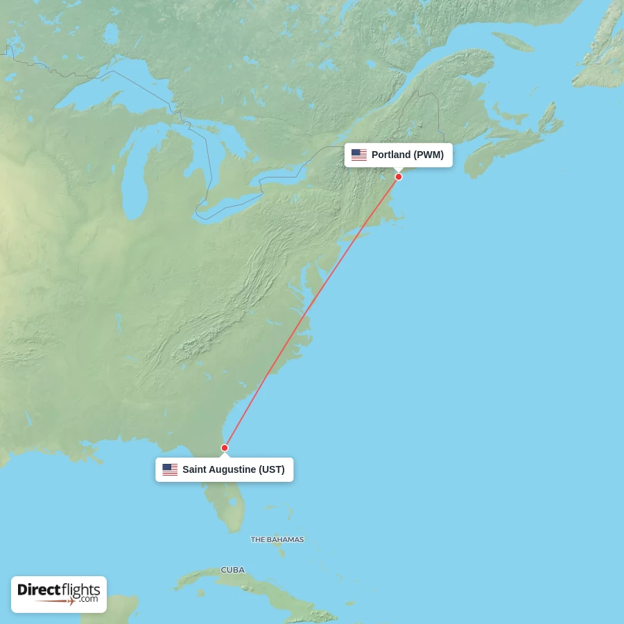 PWM - UST route map