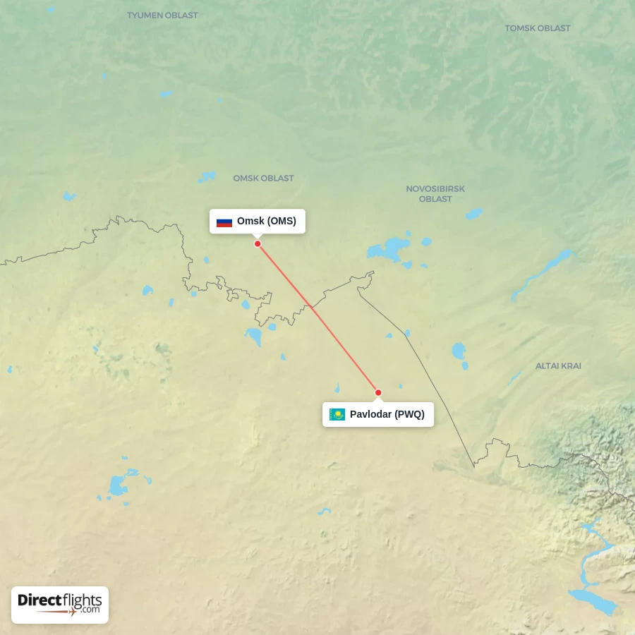 PWQ - OMS route map