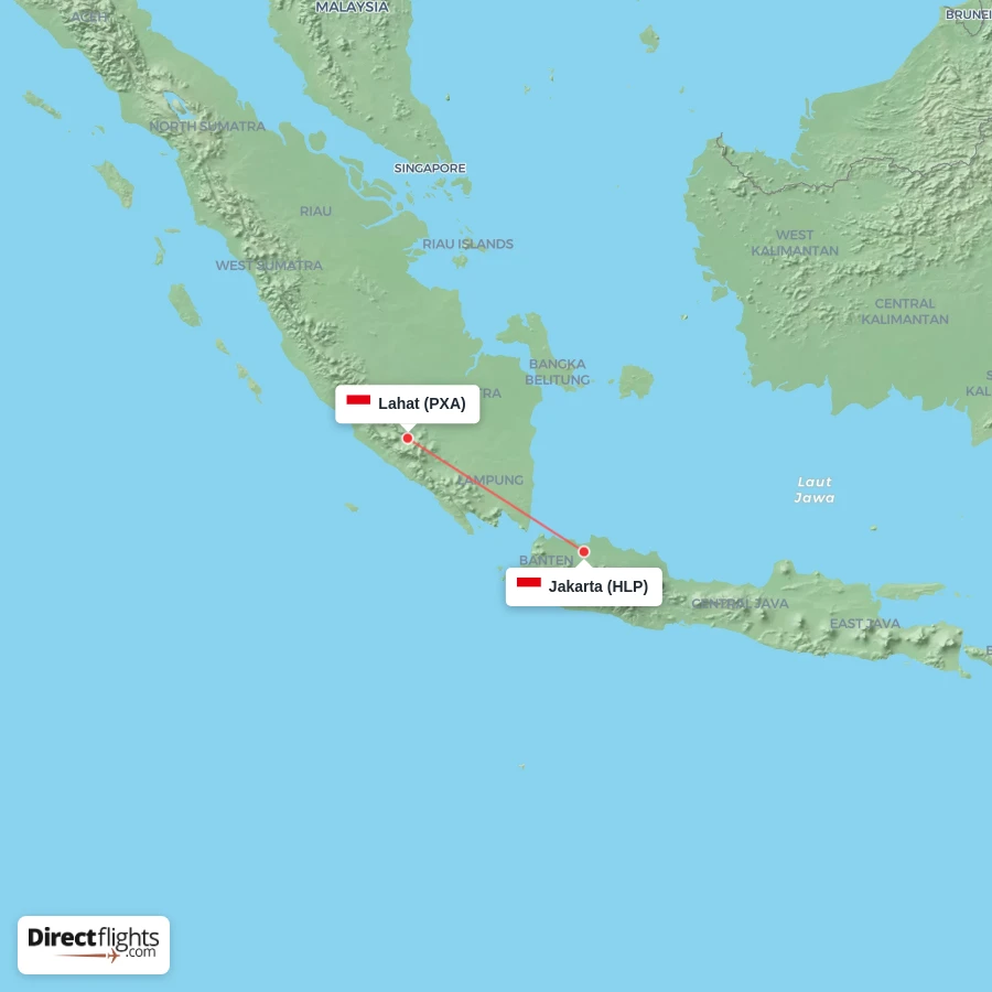 PXA - HLP route map