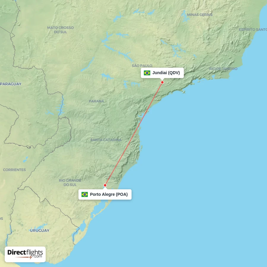 QDV - POA route map