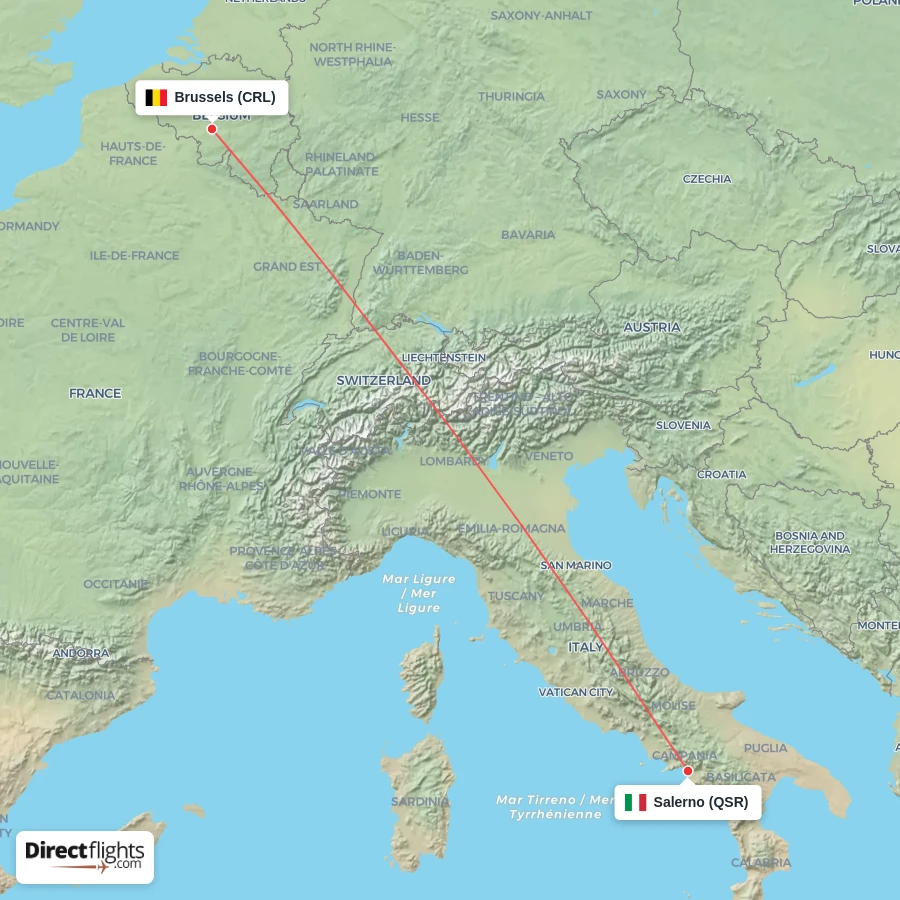 QSR - CRL route map