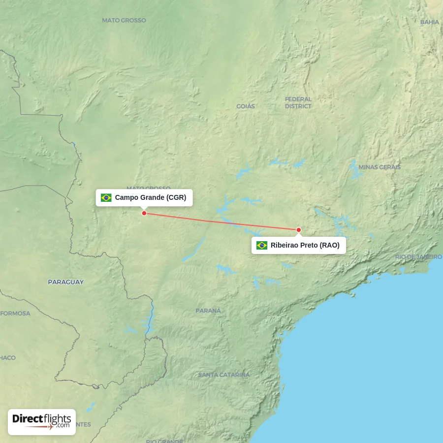 RAO - CGR route map