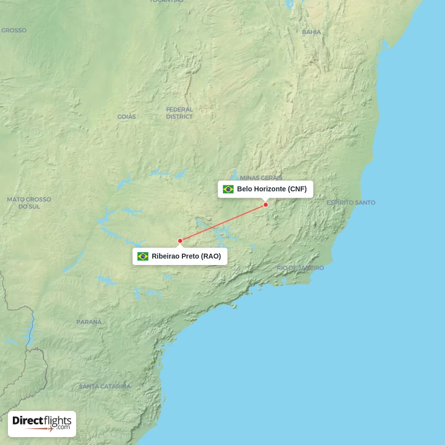 RAO - CNF route map