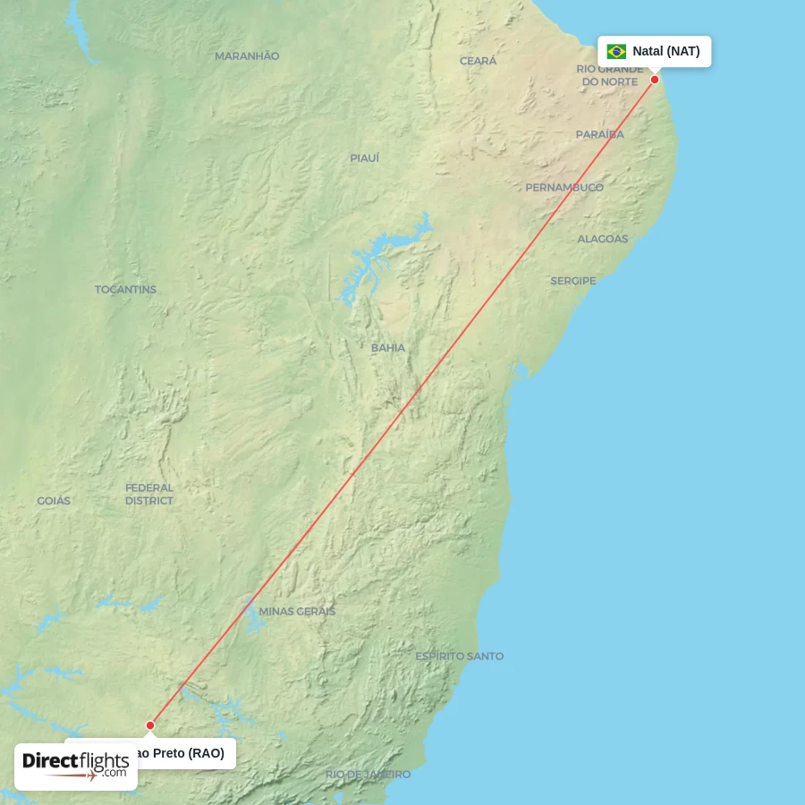 RAO - NAT route map