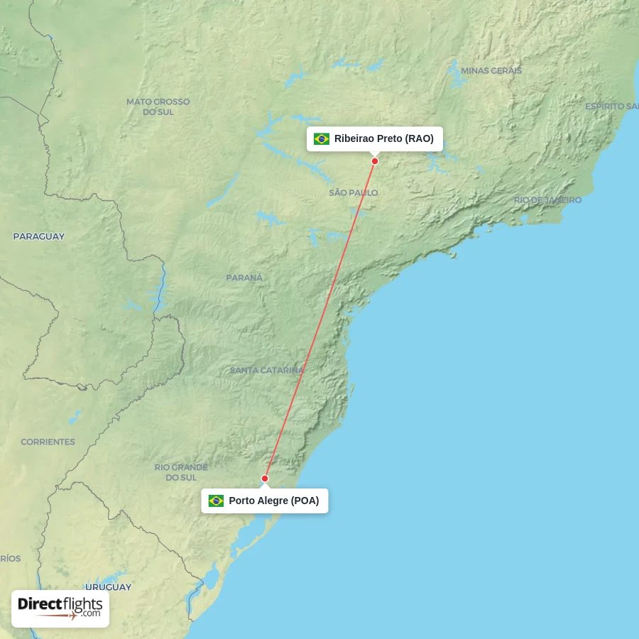 RAO - POA route map