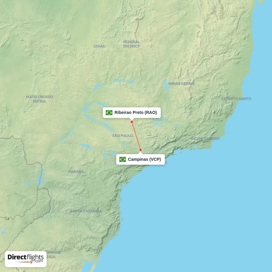 RAO - VCP route map