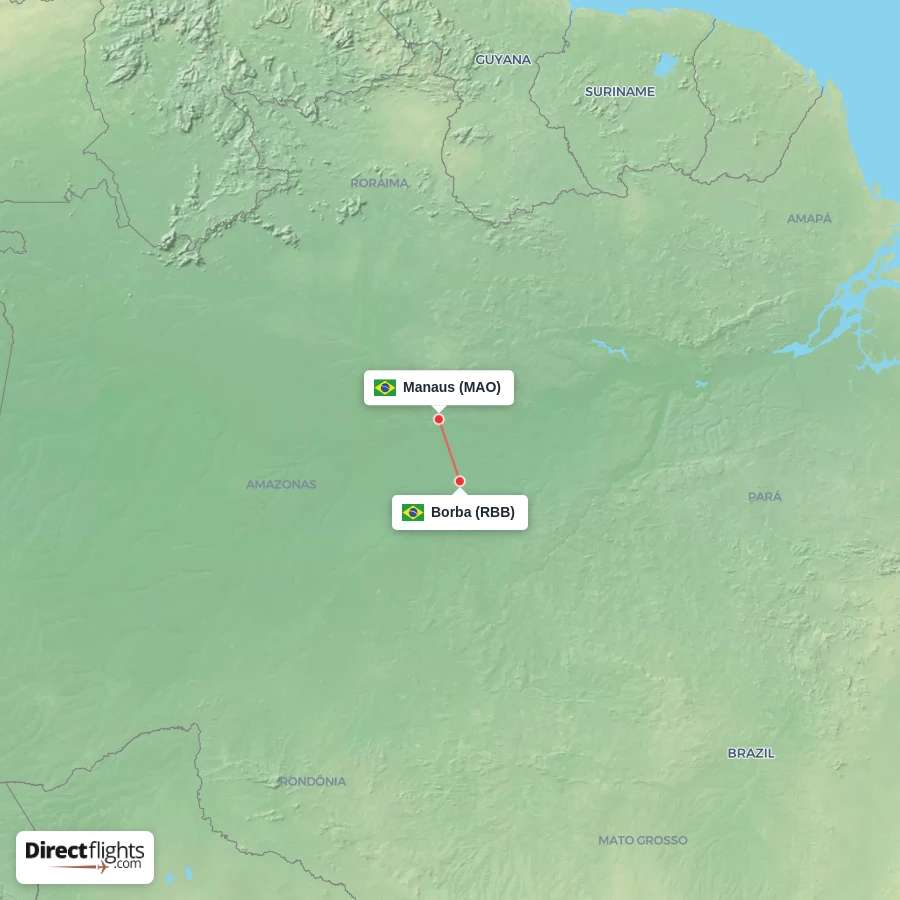 RBB - MAO route map
