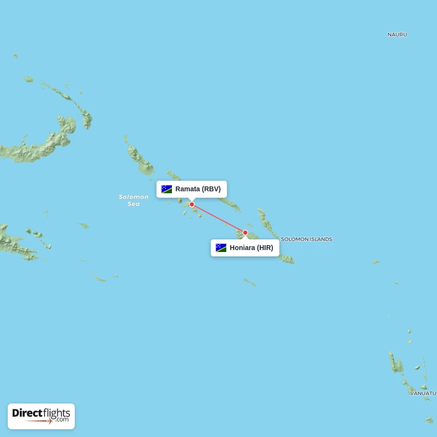 RBV - HIR route map