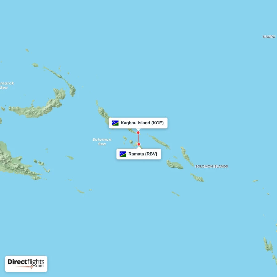 RBV - KGE route map