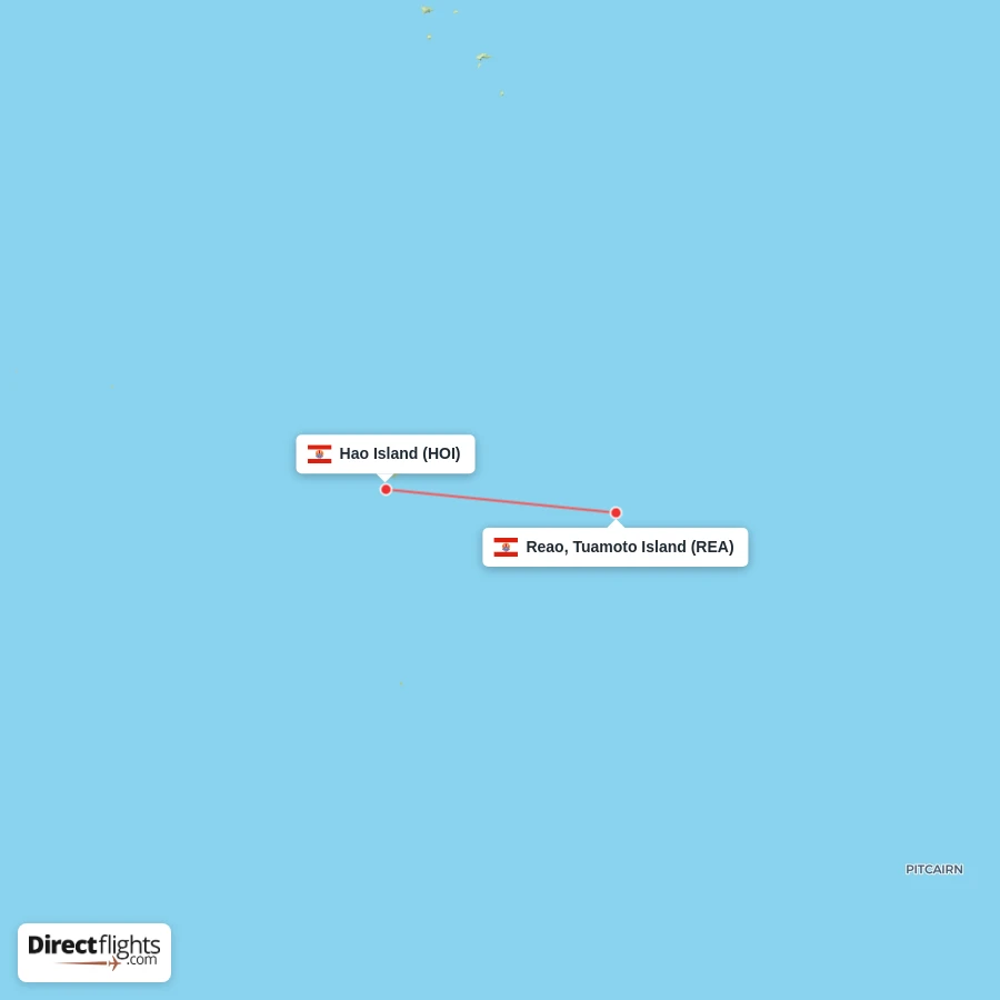 REA - HOI route map