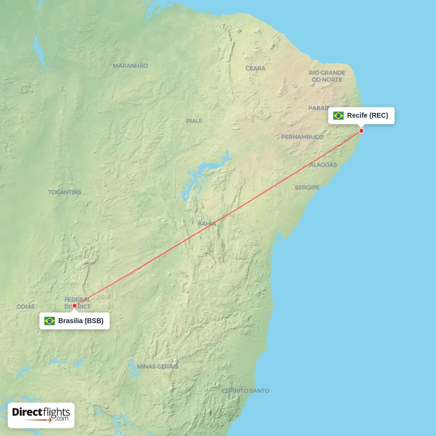 REC - BSB route map