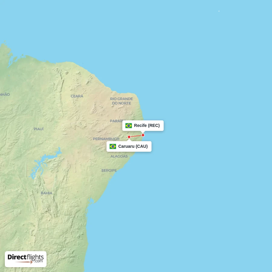 REC - CAU route map