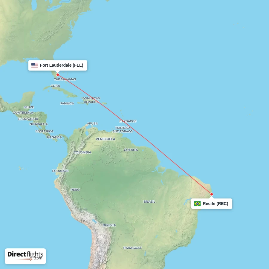 REC - FLL route map