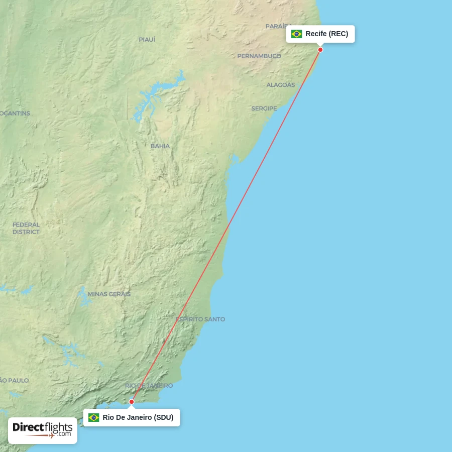 REC - SDU route map
