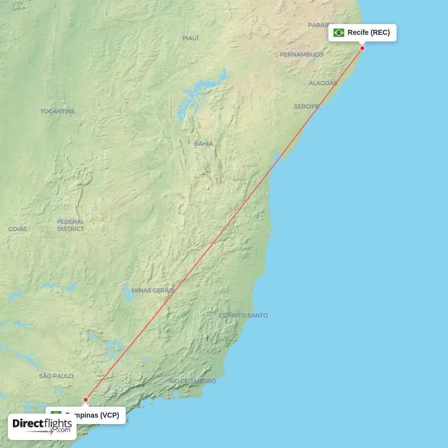 REC - VCP route map