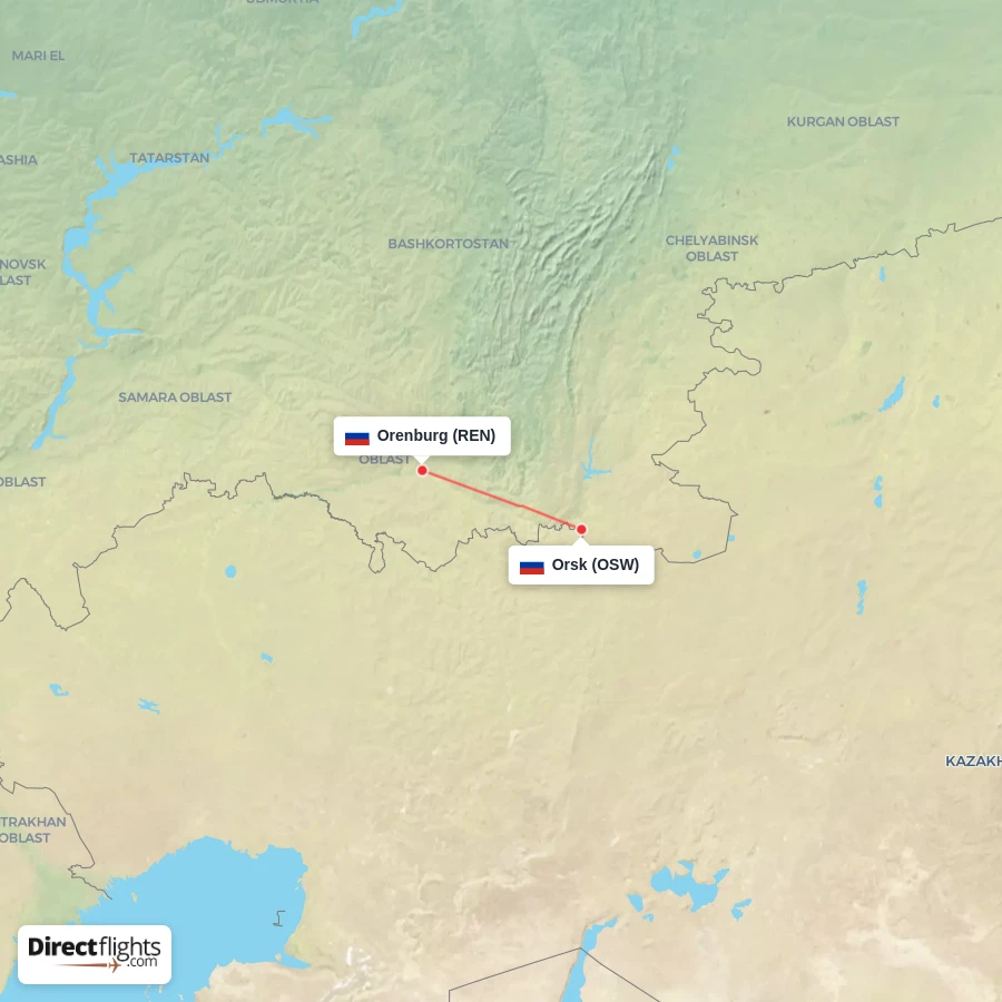 REN - OSW route map