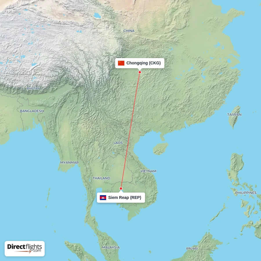 REP - CKG route map