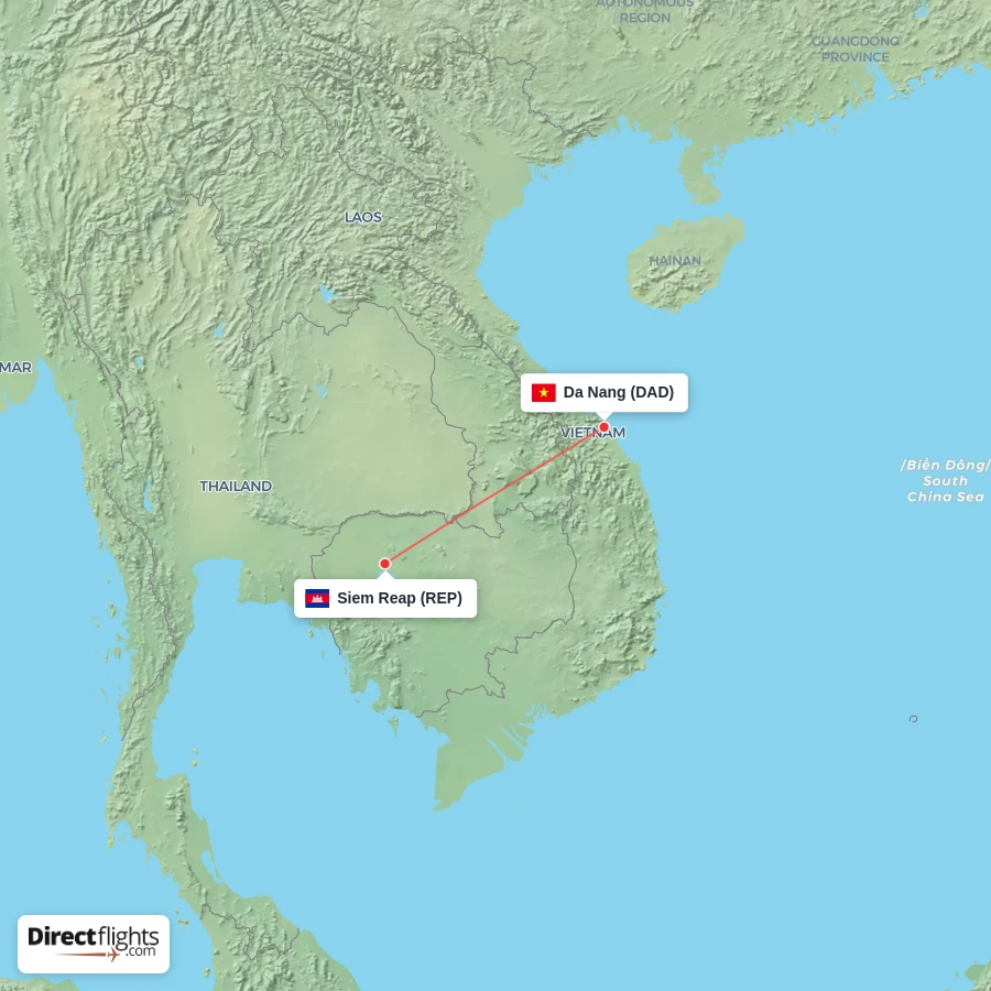 REP - DAD route map