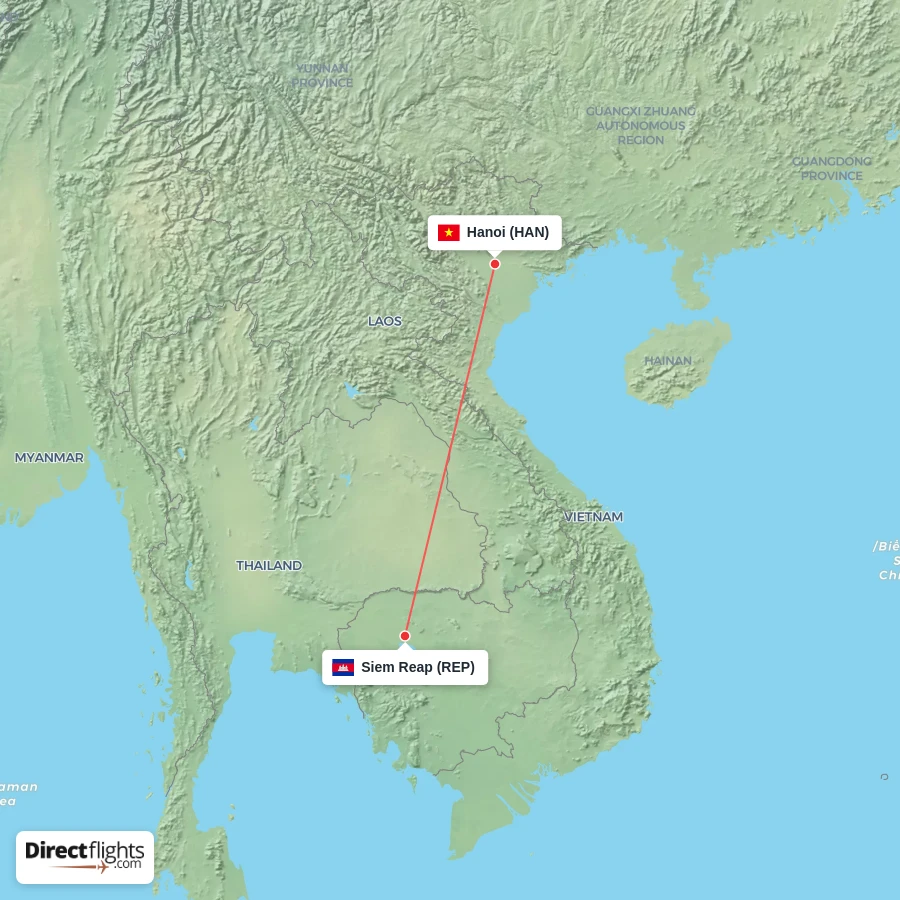 REP - HAN route map