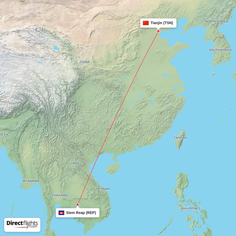 REP - TSN route map